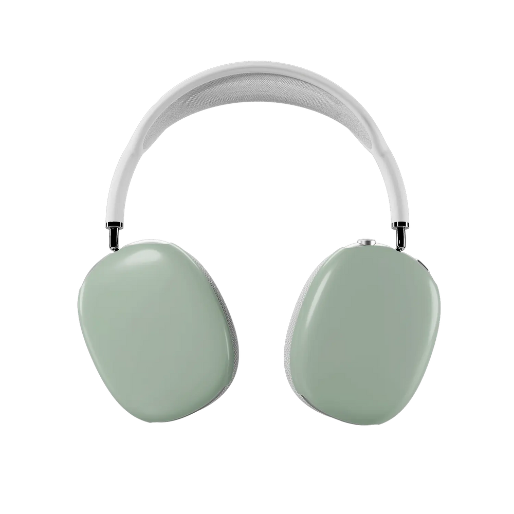 KELAB airpods max cover solid color green protective hardshell earcup covers, 2-pack
