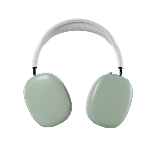 KELAB airpods max cover solid color green protective hardshell earcup covers, 2-pack