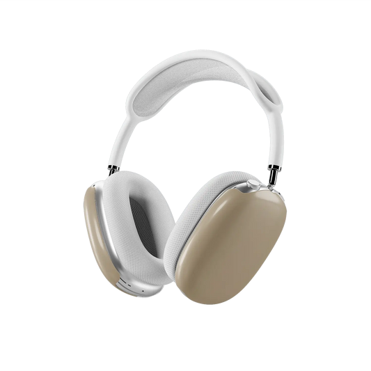 KELAB airpods max cover solid color beige taupe hardshell protective earcup covers set of two
