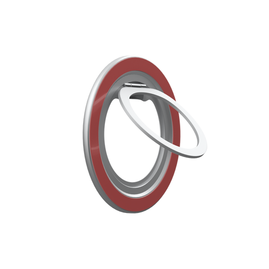 Terracotta Heat | Solid Brick Red MagSafe Ring Stand