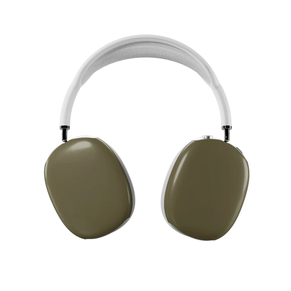 KELAB airpods max cover solid color olive hardshell earcup covers set of two
