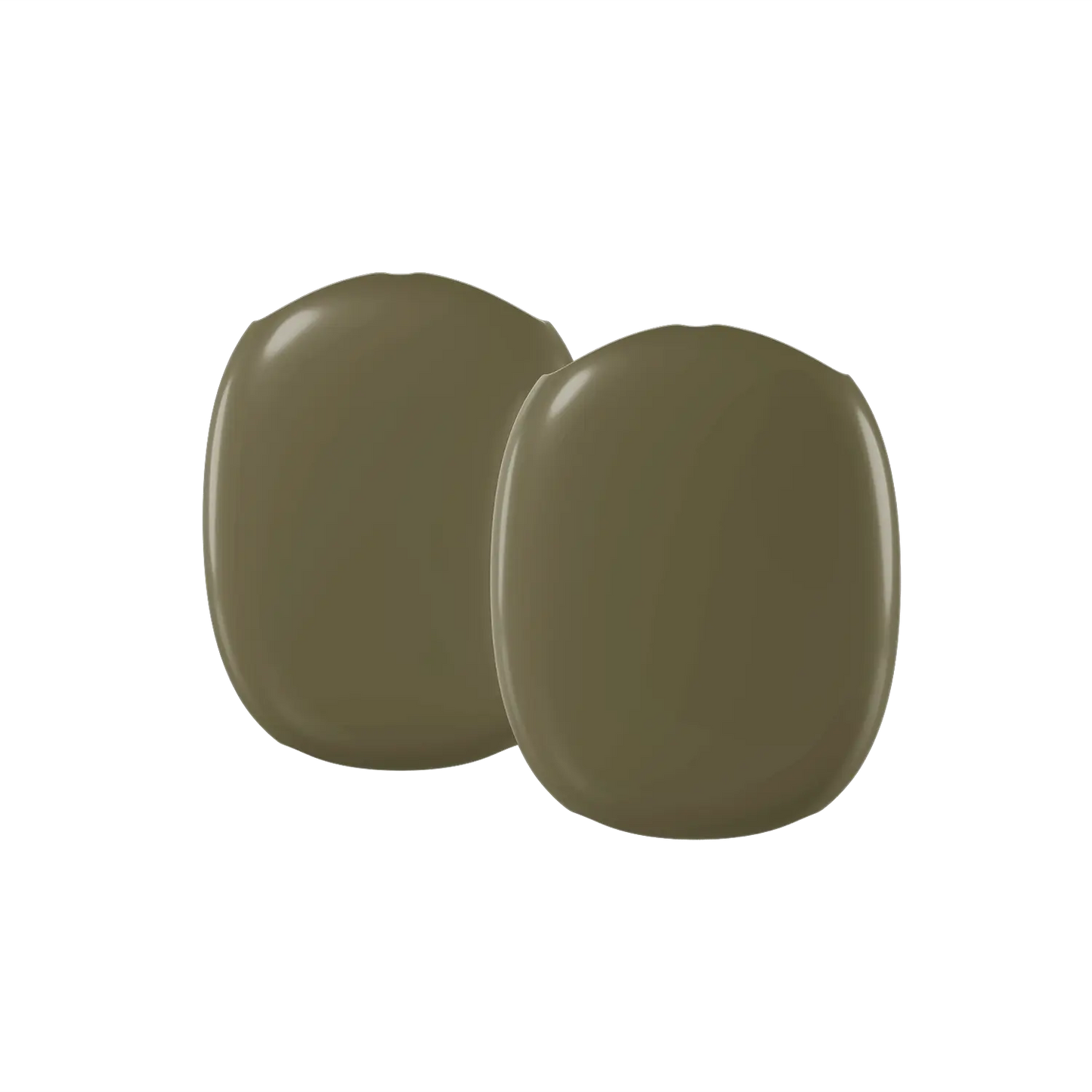 KELAB airpods max cover solid color glossy scratch-resistant coating earcup covers set of two