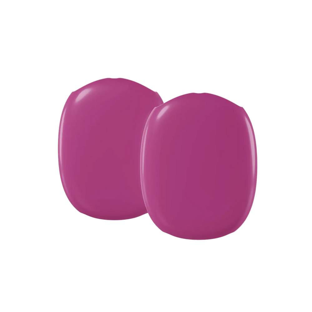 KELAB airpods max cover solid color glossy hardshell earcup covers set of two