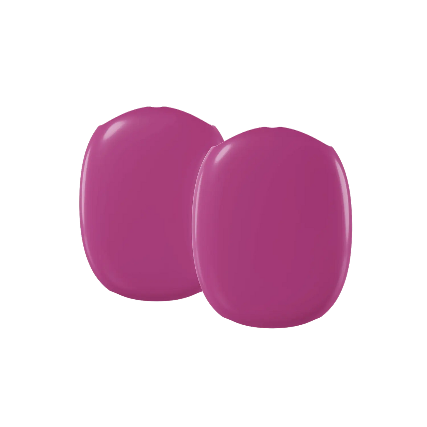 KELAB airpods max cover solid color glossy hardshell earcup covers set of two