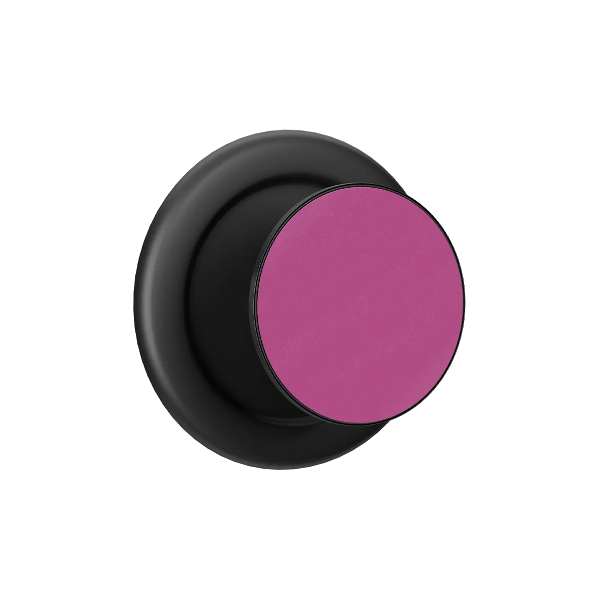 KELAB phone grip magsafe black case with built-in kickstand and pink solid color ring