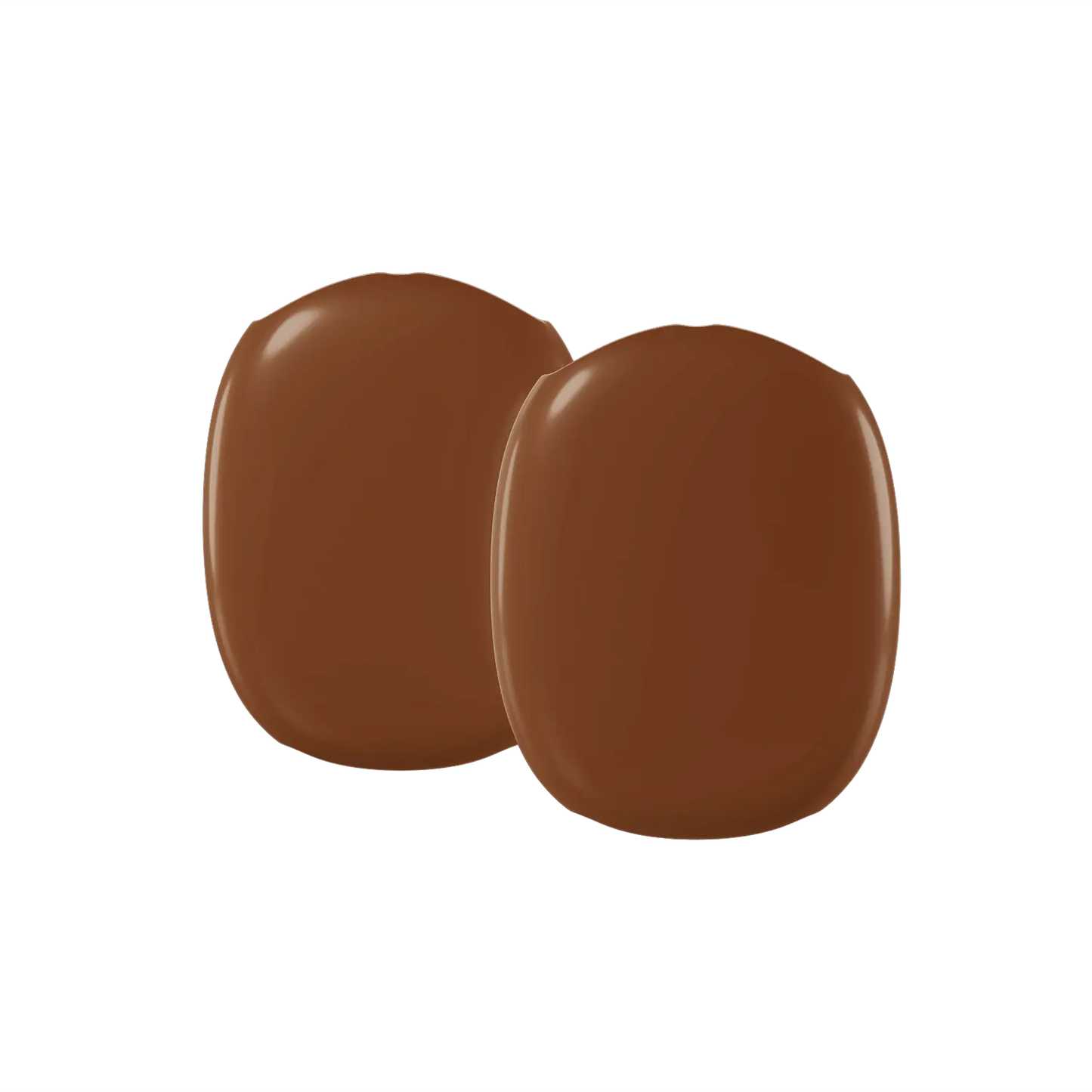 KELAB AirPods Max cover set in solid color, glossy scratch-resistant coating, snap-on installation