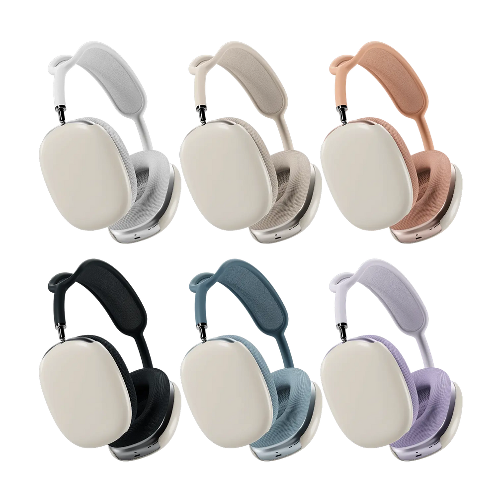 KELAB airpods max cover set, solid color, printed glossy scratch-resistant coating for AirPods Max earcups