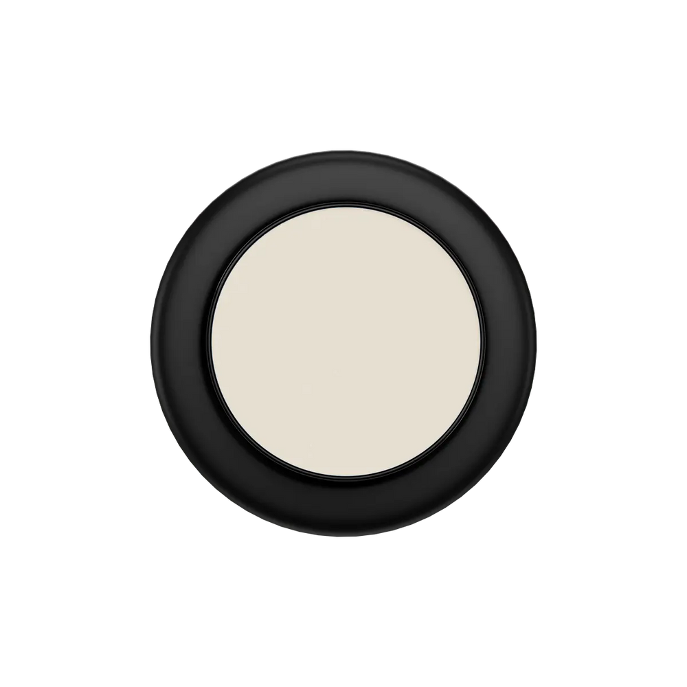 Black KELAB phone grip with magsafe, foldable magnetic ring kickstand, solid color beige center