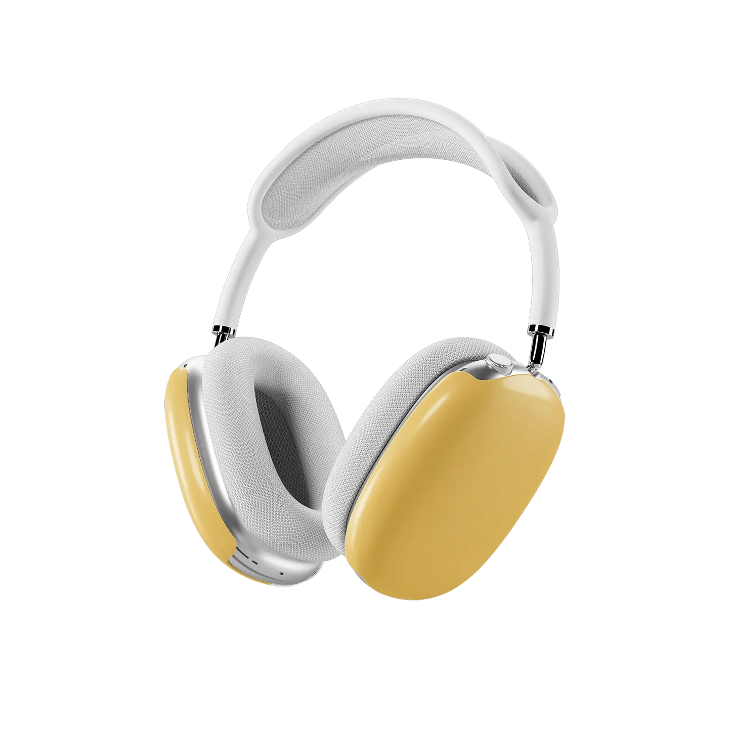 KELAB airpods max cover solid color yellow glossy scratch-resistant coating earcup cover set