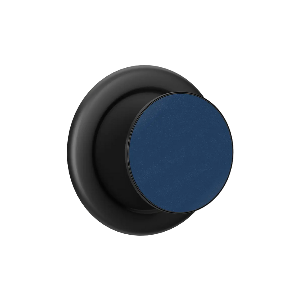 Dockside MagSafe grip — Black, front hero shot with the grip fully expanded outward