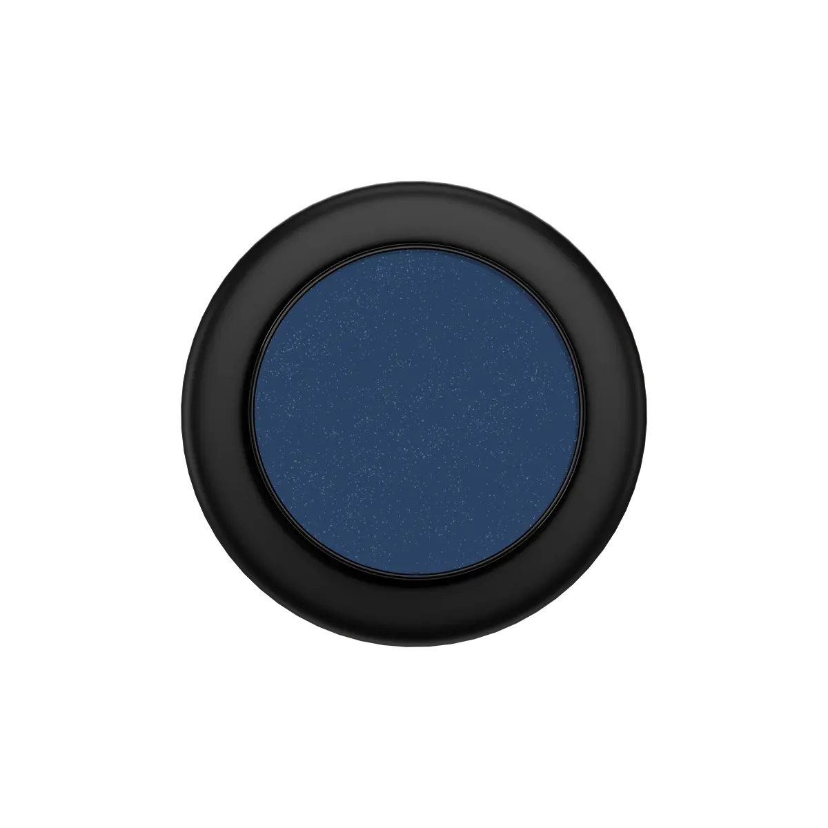 Dockside MagSafe grip — Black, flat closed top-down view showing collapsed profile