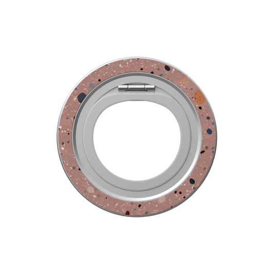 Rose Clay | Pink Paint Splatter MagSafe Ring Stand
