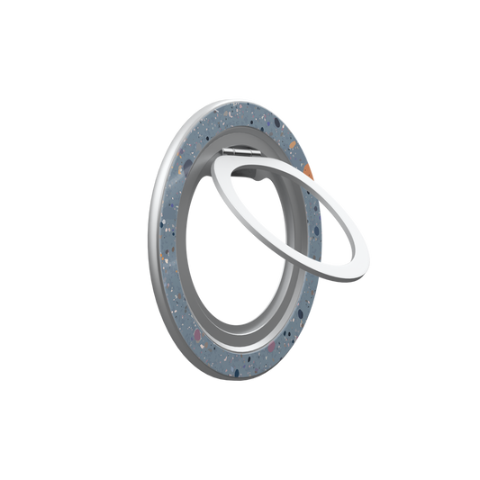 Seaside Drift | Blue Paint Splatter MagSafe Ring Stand