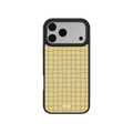 Sunlace Mesh | Butter Yellow Grid iPhone Case