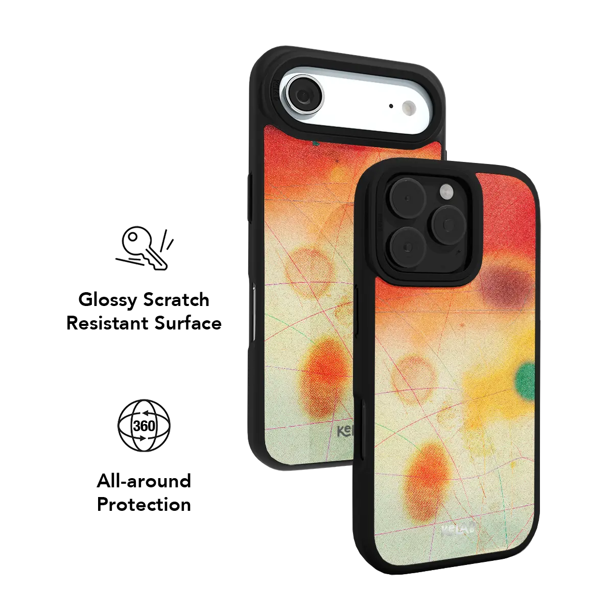 Climax | Red Ombre Gradient Aura iPhone Case