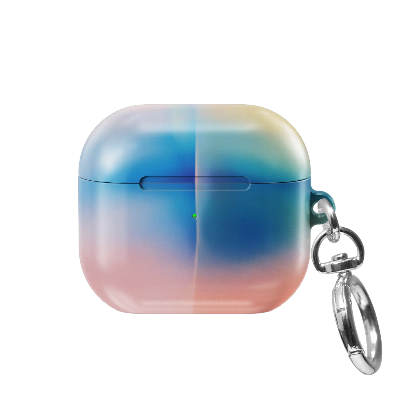 Pastel Kawaii Aura Gradient AirPods Case, front view