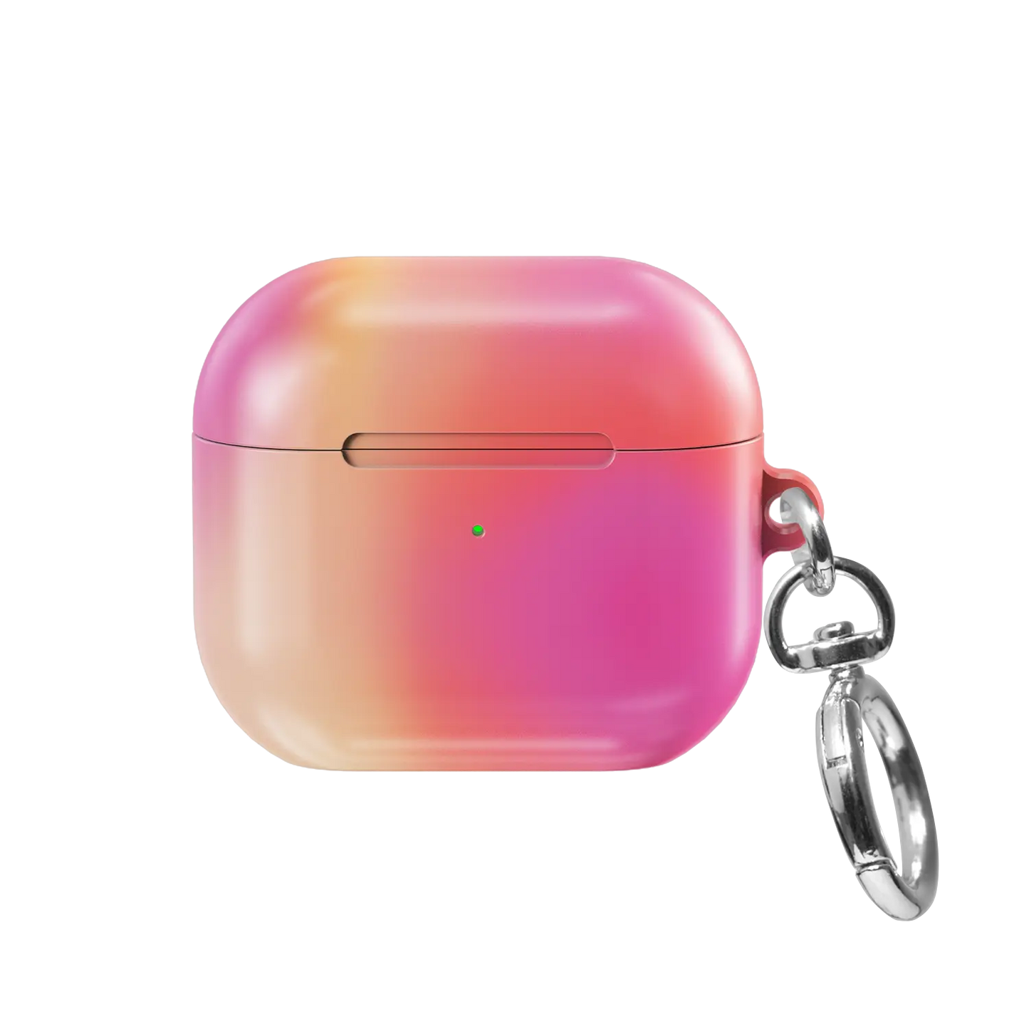 Colorful Dopamine Aura Gradient AirPods Case, front view