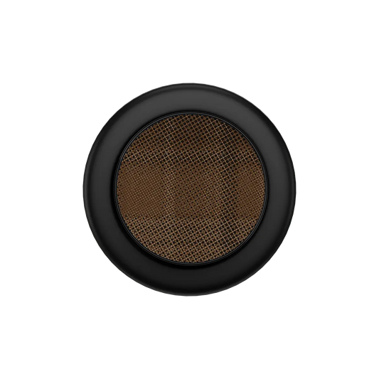 Chestnut brown flannel pattern MagSafe phone grip with black border and built-in strong magnets.