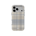 Oatmilk | Beige Flannel Plaid iPhone Case