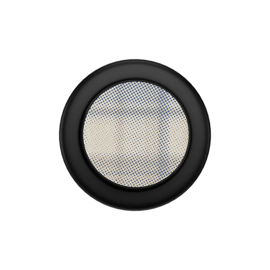 Beige flannel pattern MagSafe phone grip with black border and built-in strong magnets.