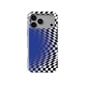 Blue Illusion iPhone Case by KELAB