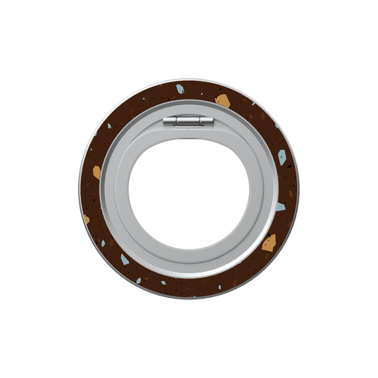 Cocoa Shard | Brown Terrazzo MagSafe Ring Stand