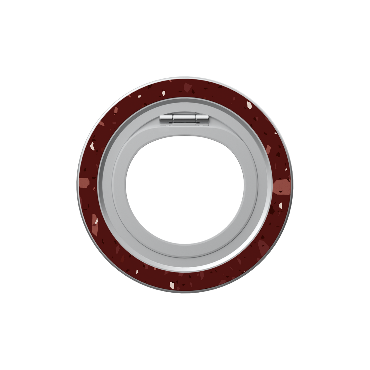 Crushed Merlot | Wine Red Terrazzo MagSafe Ring Stand