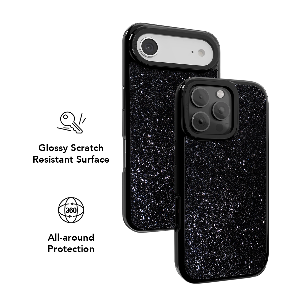 Midnight Muse | Black Dimond iPhone Case