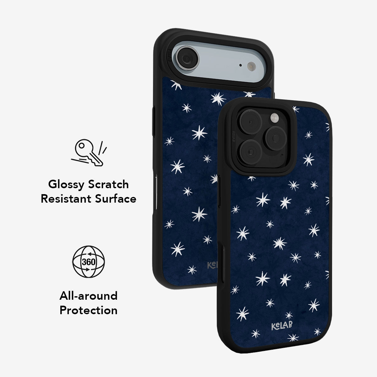 Starry Blue Phone Case – Sleek & Minimalist Starry Blue Phone Case – Sleek & Minimalist