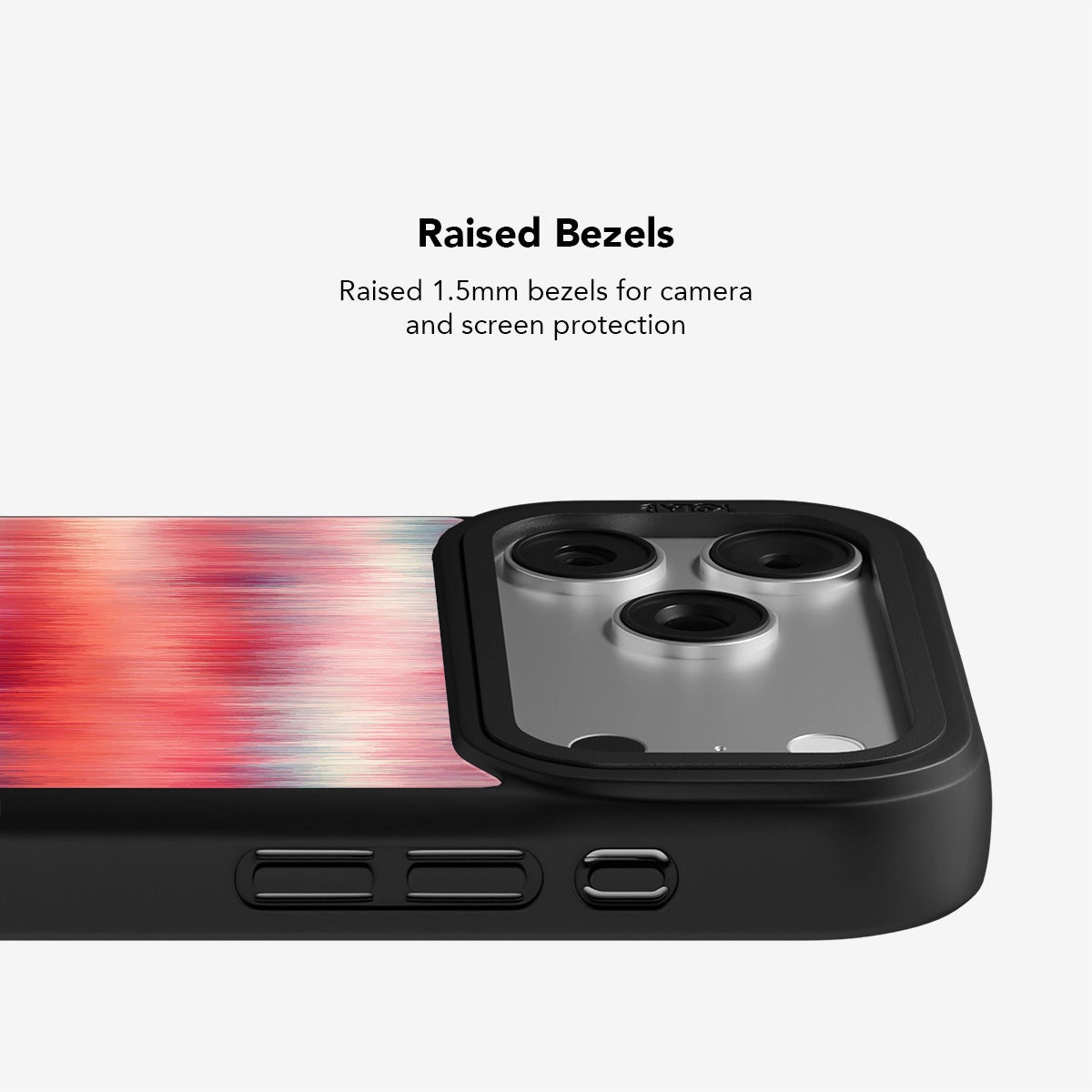 Chromatic Drift Phone Case close-up