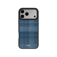 Denim | Blue Flannel Plaid iPhone Case