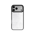 White Venom | Snake Skin Print iPhone Case
