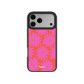 Sunflare Daisy | Retro Pink Floral iPhone Case
