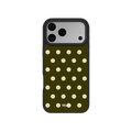 Urban Sage | Olive Polka Dot iPhone Case