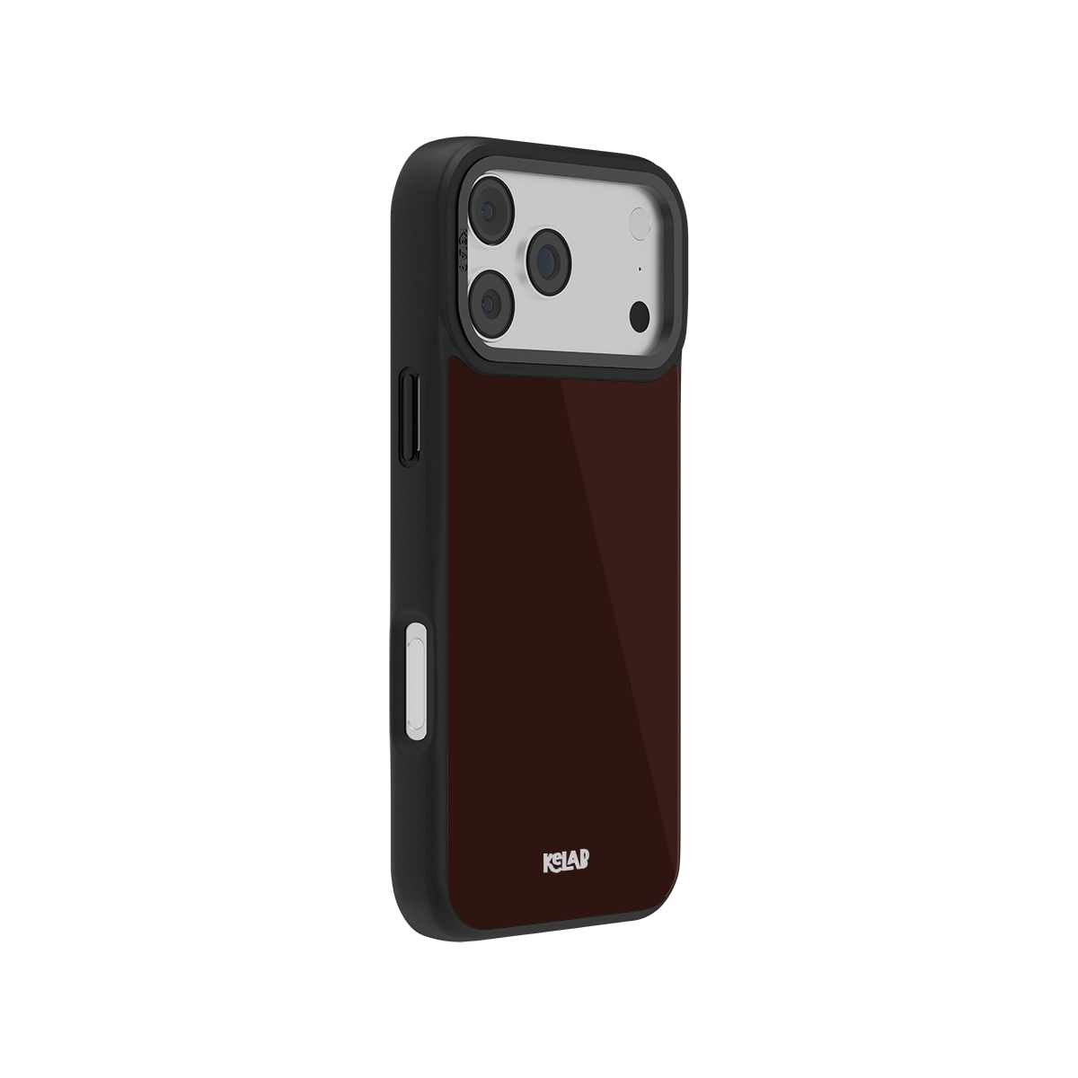 Stylish brown and black phone case with durable material, designed for optimal protection and sleek fit.