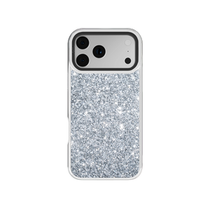 Chromatic Dust | Silver Dimond iPhone Case