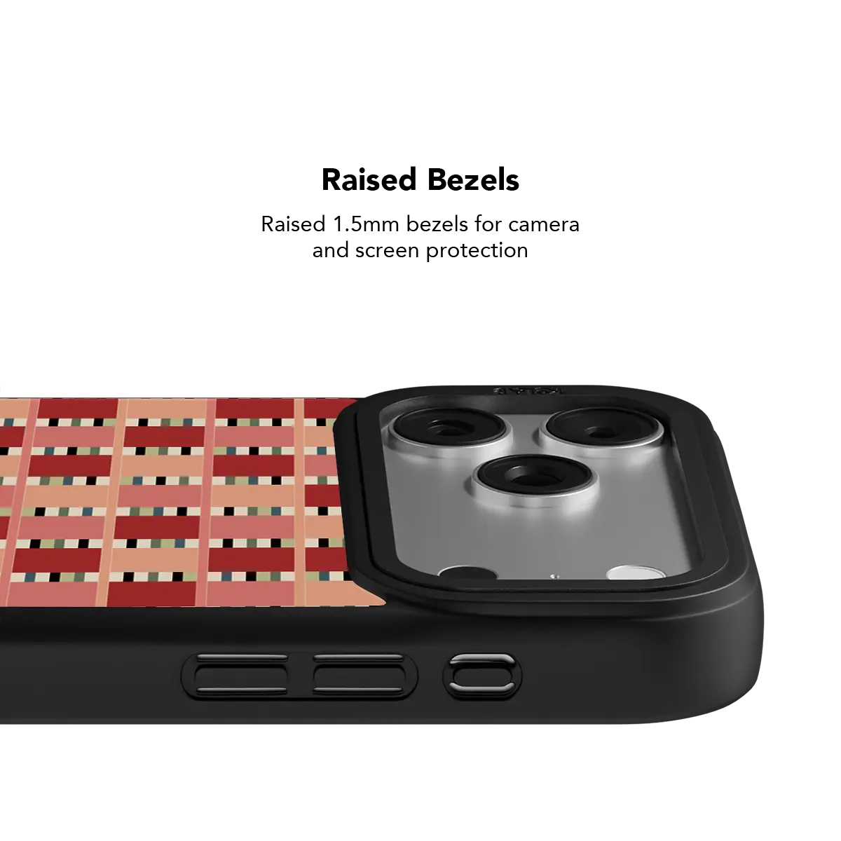 KELAB iPhone Case Bold MagSafe with glossy polycarbonate shell and raised lip for protection