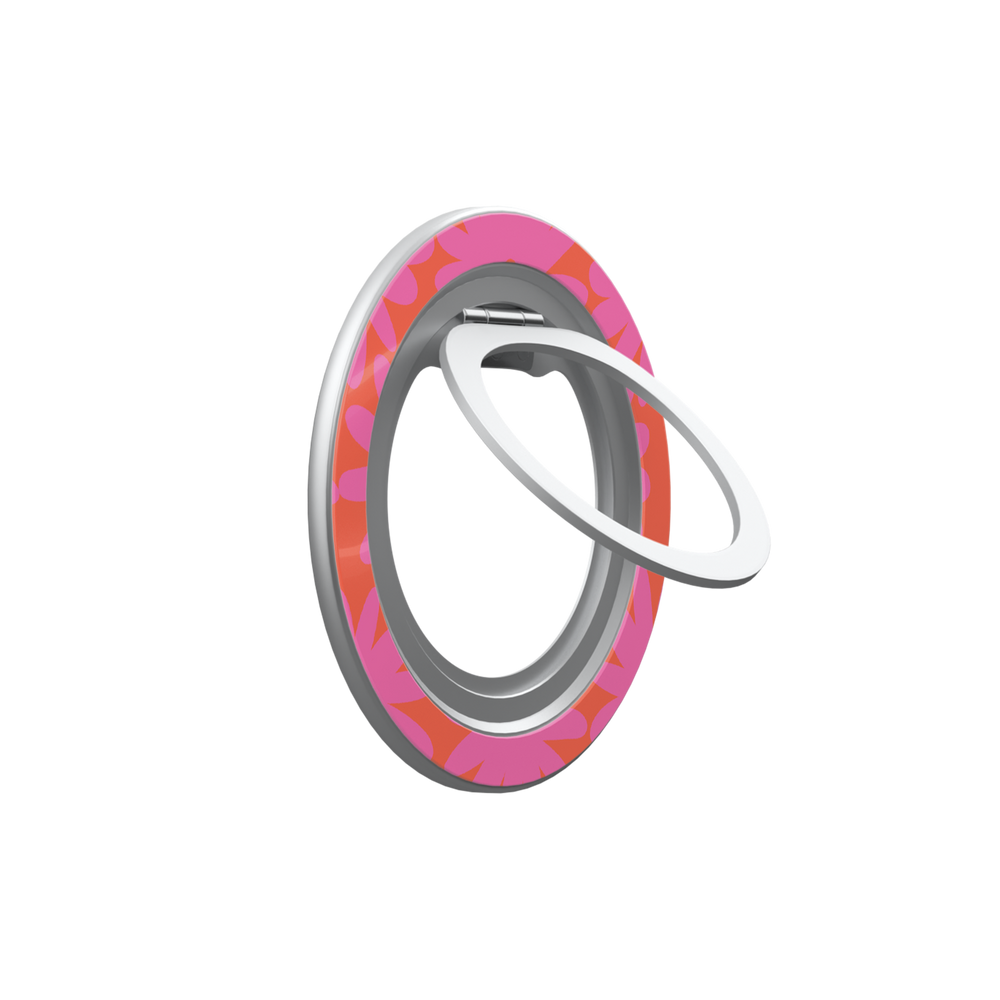 Sunflare Daisy | Pink Daisy Floral MagSafe Ring Stand