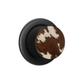 Rodeo Drive | Brown Cow Print MagSafe Phone Grip