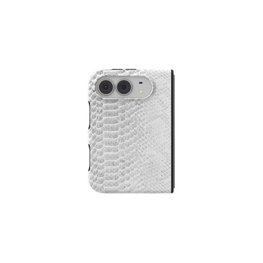 White Venom | Snake Skin Print iPhone Case