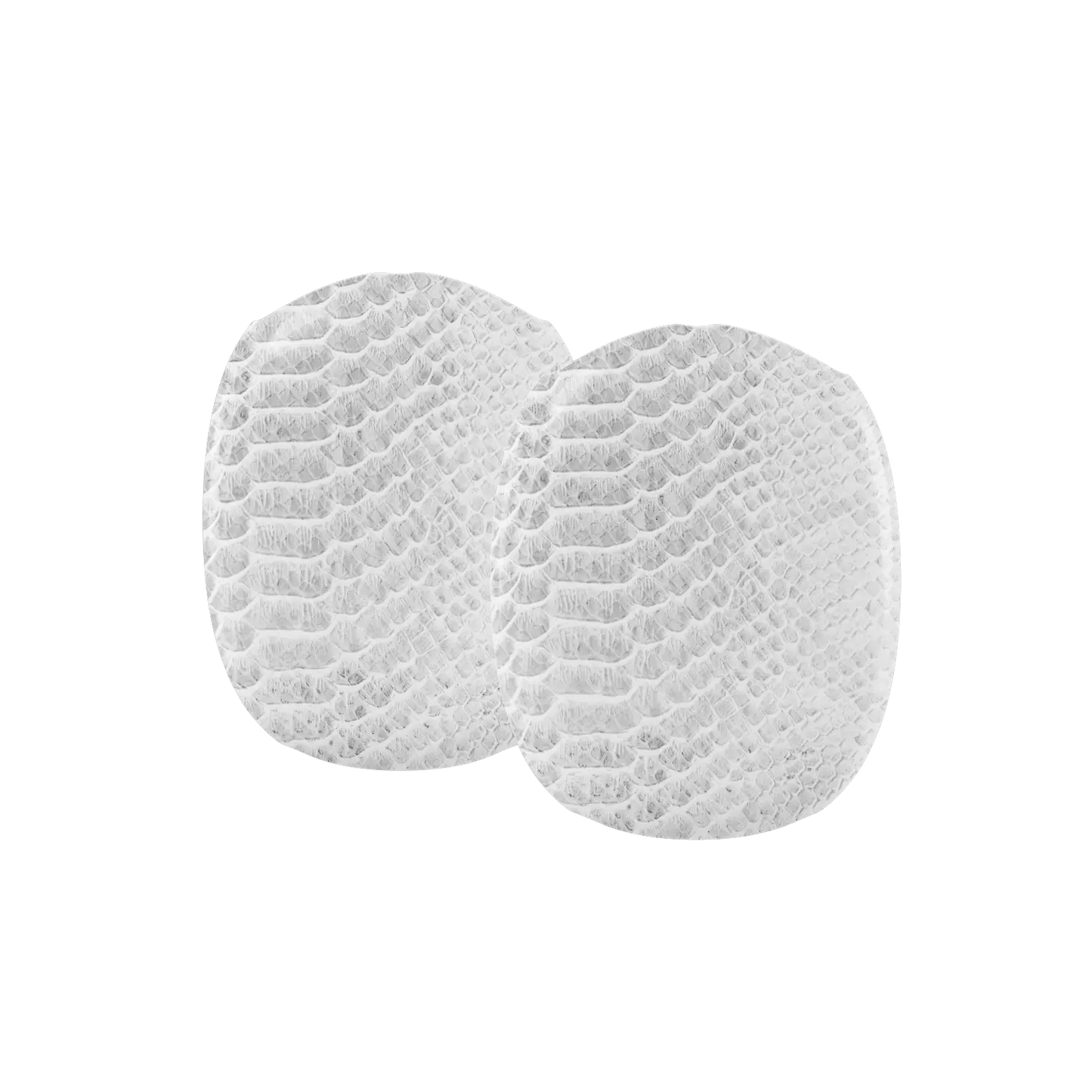 White Venom | White Snake Skin Print AirPods Max Case