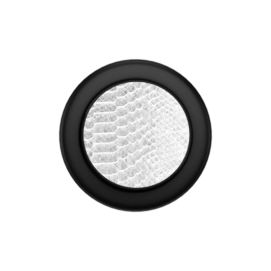 Black PopSockets phone holder with a magsafe grip and textured surface for secure attachment