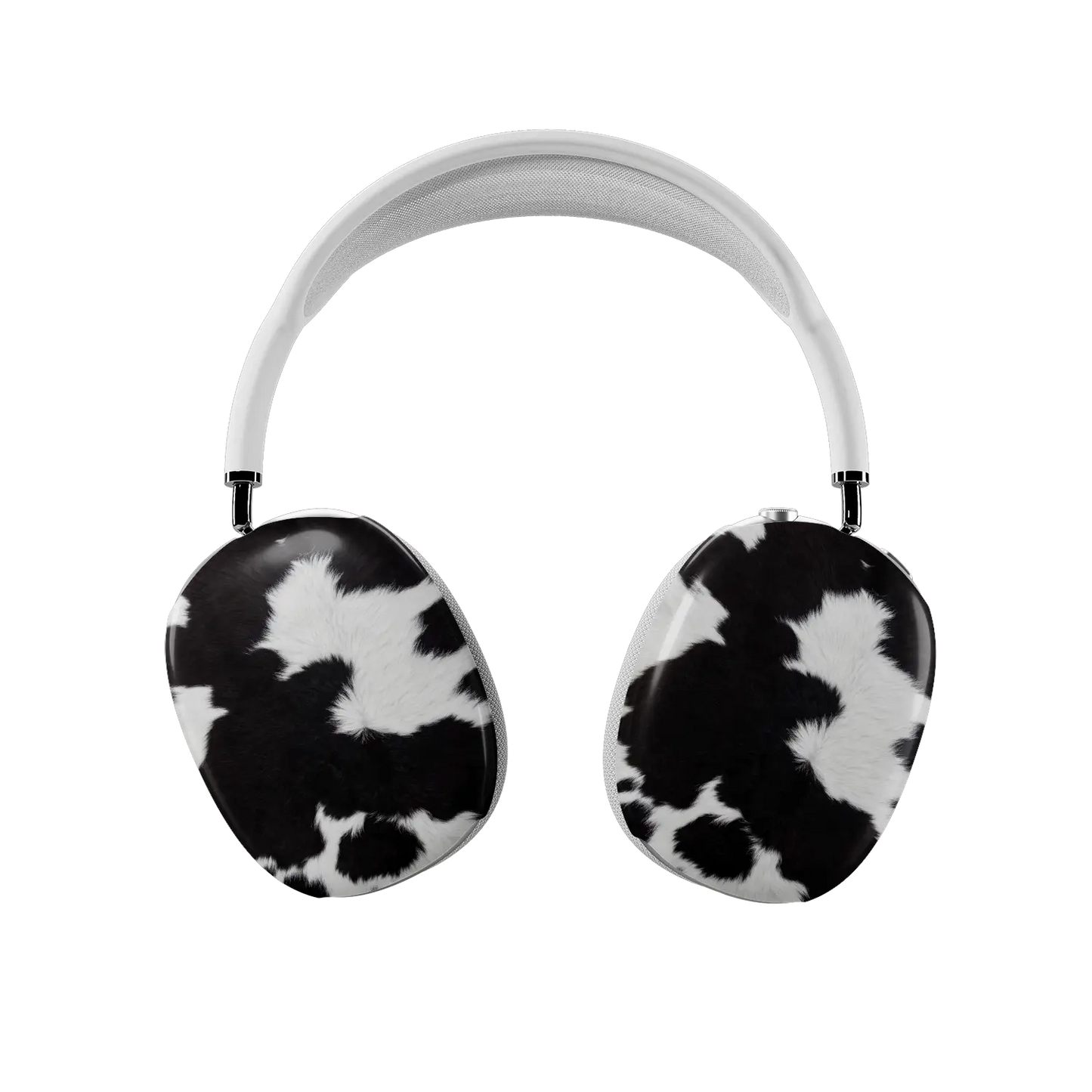 Cow Bell | Black & White Cow Print AirPods Max Case