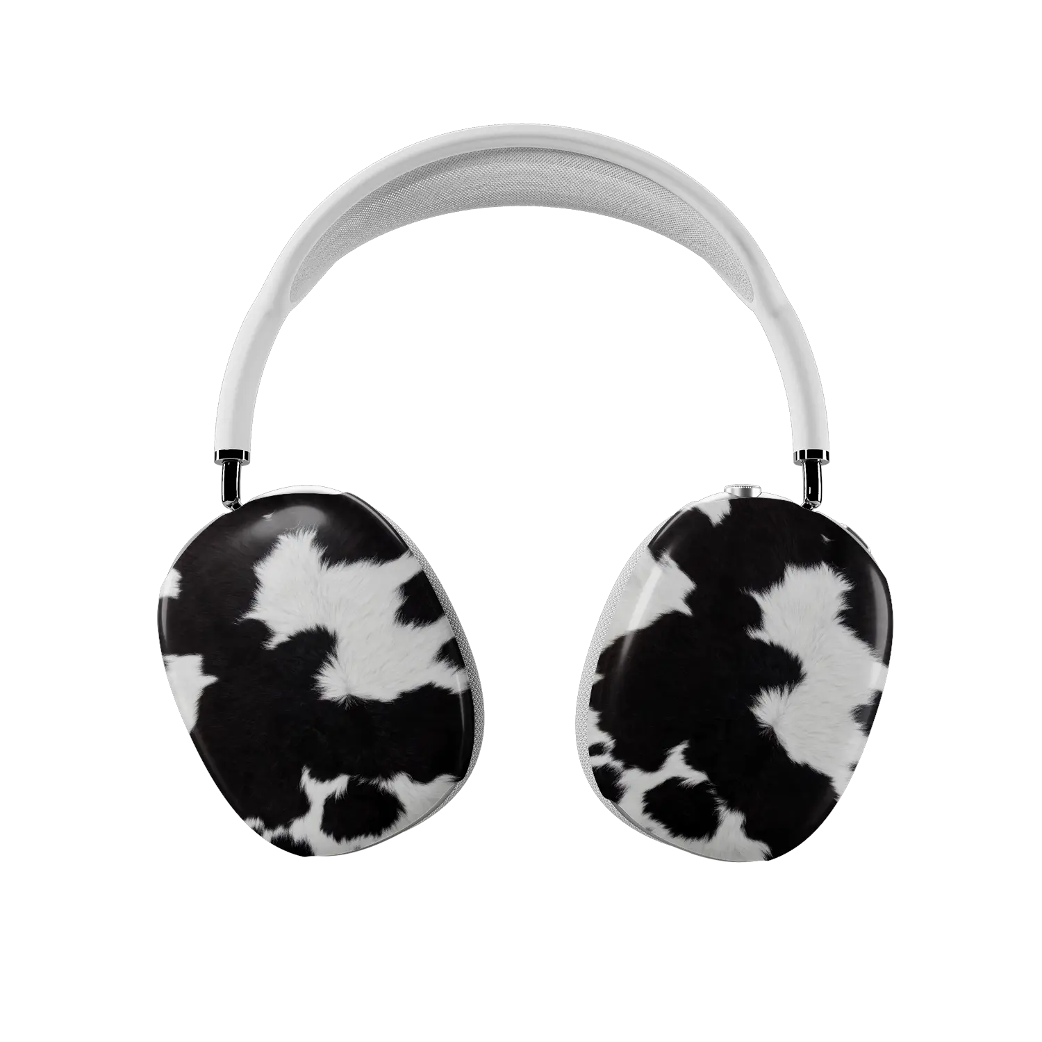 Cow Bell | Black & White Cow Print AirPods Max Case