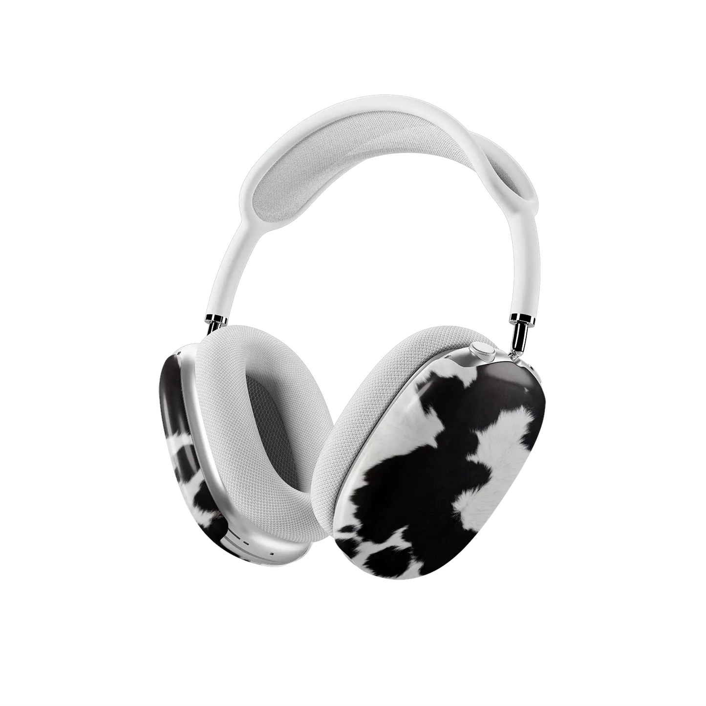 Cow Bell | Black & White Cow Print AirPods Max Case