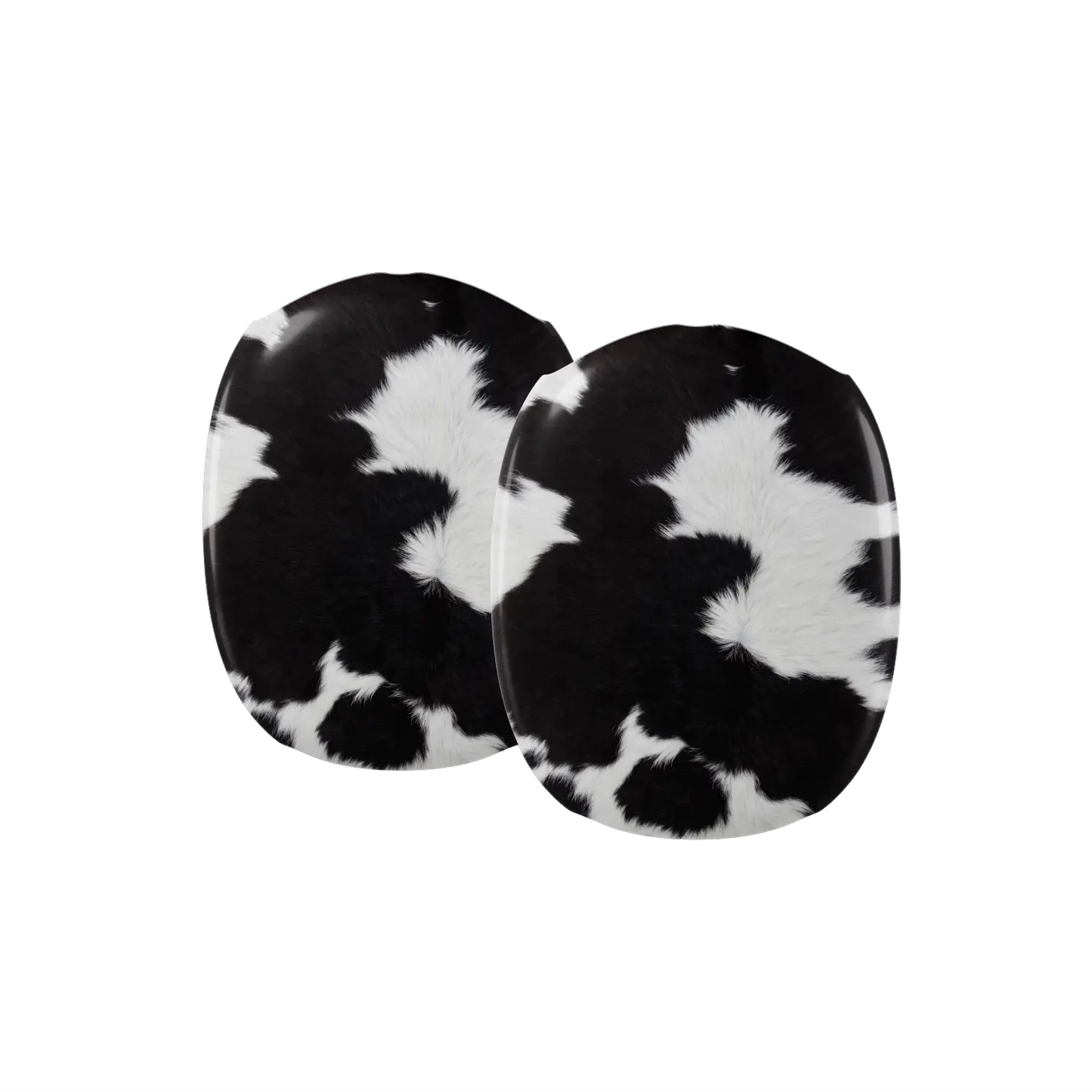Cow Bell | Black & White Cow Print AirPods Max Case