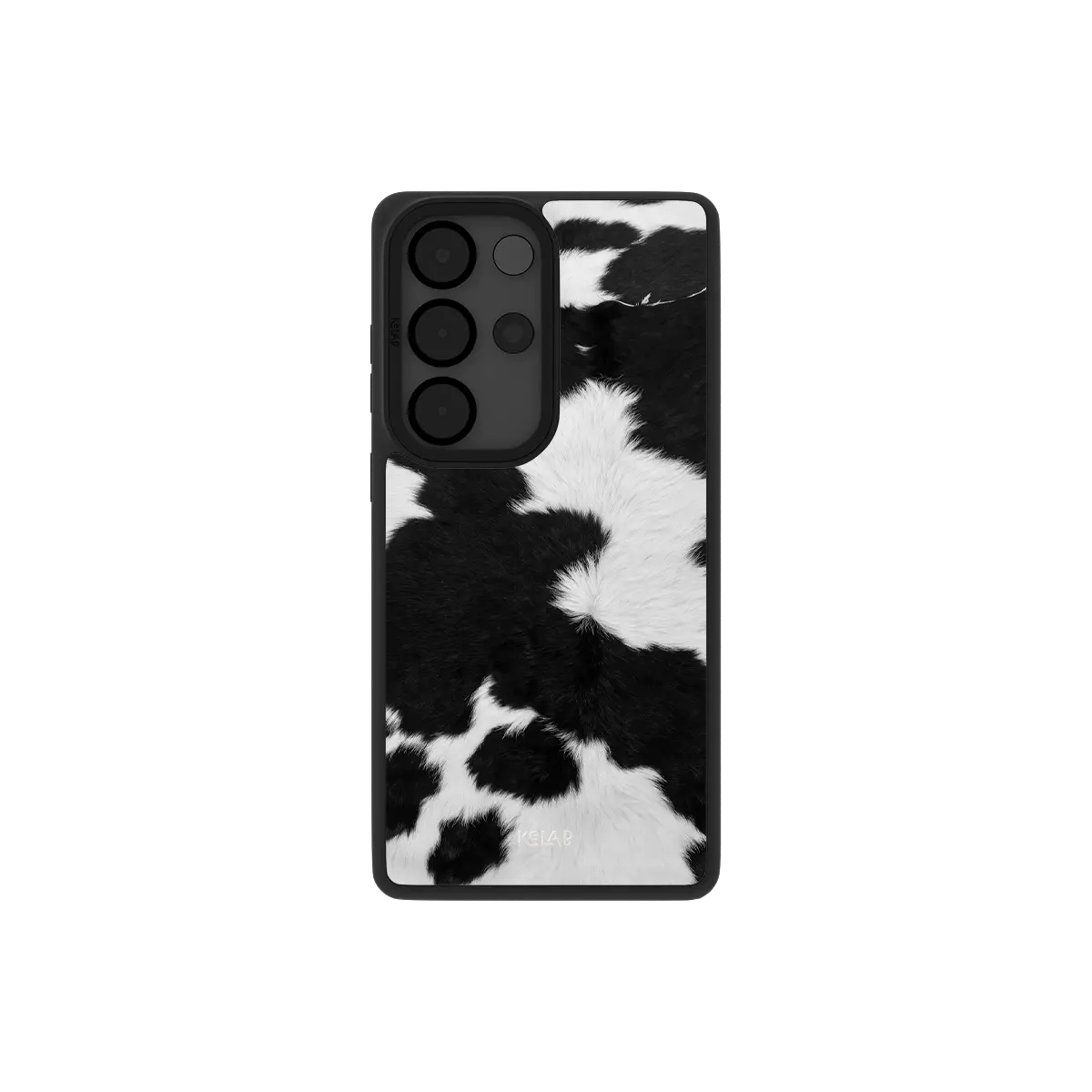 Cow Bell | Black & White Cow Print Samsung Phone Case