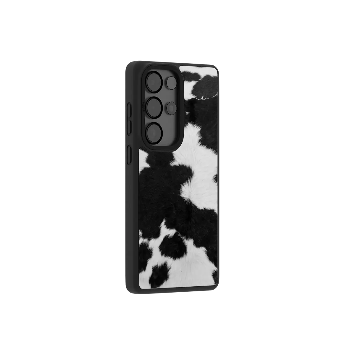Cow Bell | Black & White Cow Print Samsung Phone Case