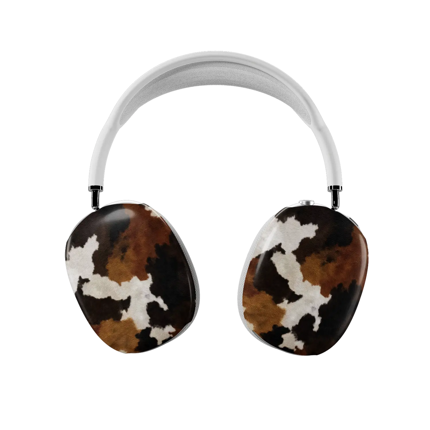 Cattle Drive | Brown & Black Cow Print AirPods Max Case