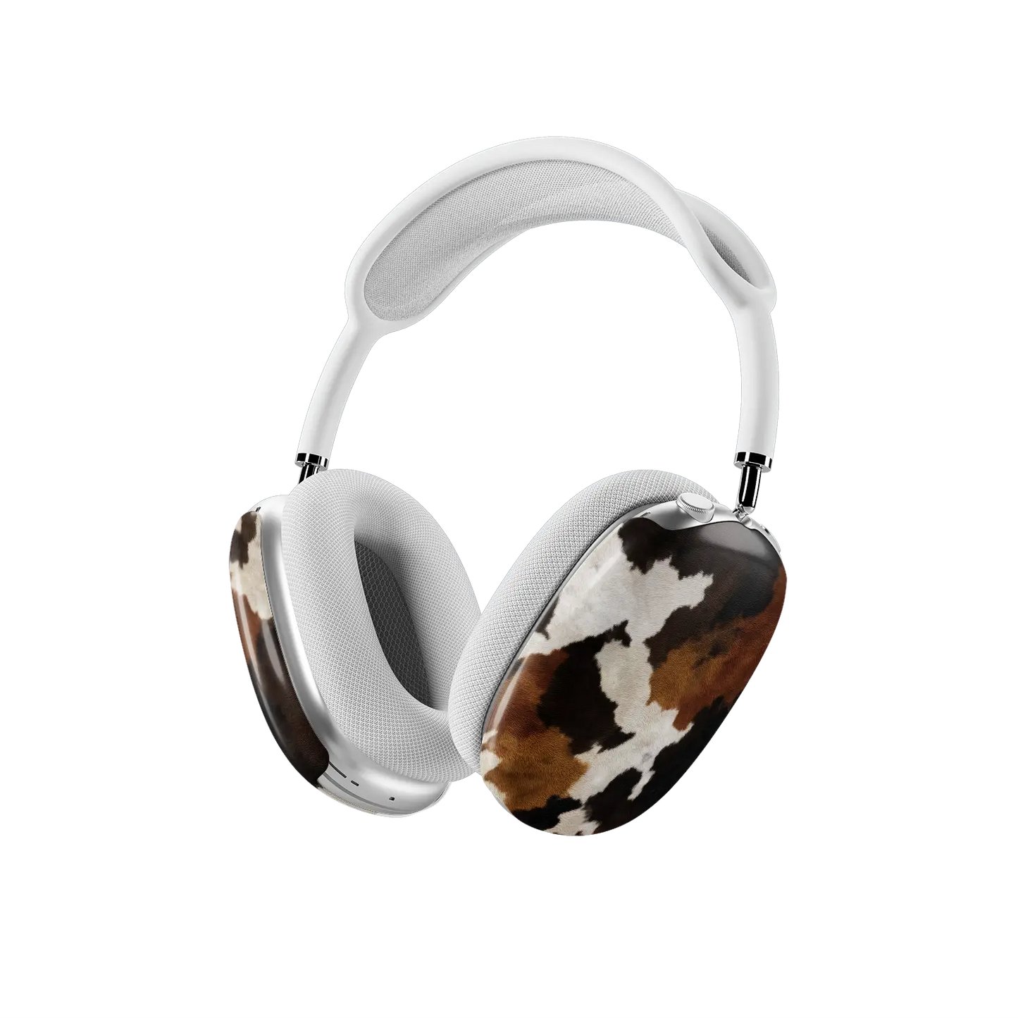Cattle Drive | Brown & Black Cow Print AirPods Max Case